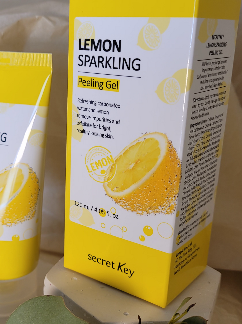 0702 Secret Key Lemon Sparkling Peeling Gel